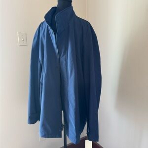NWT Dockers Men's Blue Raincoat